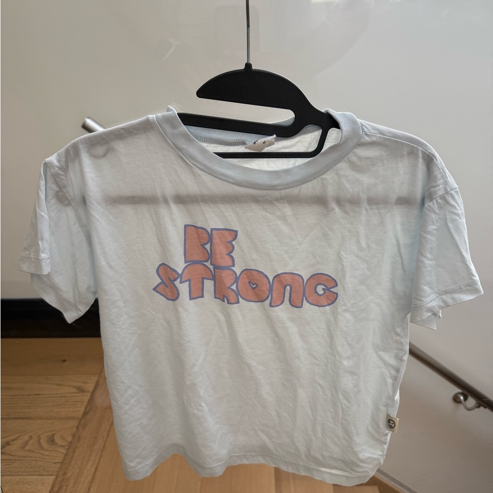 Be Strong Kids' Tee - Soft Blue